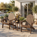 18-Inch Adirondack Side Table Set of 2 for Patio