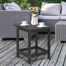18-Inch Adirondack Side Table Set of 2 for Patio