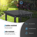 18-Inch Adirondack Side Table Set of 2 for Patio
