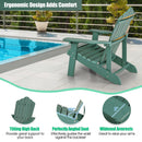 Adirondack Chair Set - Adult & Kids Pair for Patio