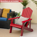 Adirondack Chair Set - Adult & Kids Pair for Patio