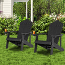 Adirondack Chair Set - Adult & Kids Pair for Patio