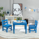 2 Pieces Kids Learning Chair set with Backrest