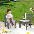 2 Pieces Kids Learning Chair set with Backrest