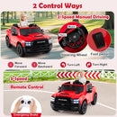2 Seater 24V Ride on Toy for Big Kids Licensed Ram Truck with Remote and Music