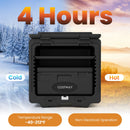 2 Tier Insulated Food Pan Carrier Food Warmer with Removable Tray and Box