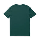 Hawaiian Tee For Men Vintage Vibes Cat Tee Crew Neck 100% Cotton - DARK GREEN