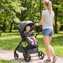 2 in 1 Baby Stroller with Bassinet Mode High Landscape with Reversible Seat and Canopy
