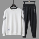 Men's Round Neck Sweater Pants Outfit