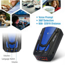 Radar Detector Car 16 Band V7 Speed Safety Voice Alert Car Radar LED Display City Highway Mode Auto 360¡ Detection