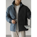 Mens Short Insulated Down Jacket Thickened Casual Outerwear