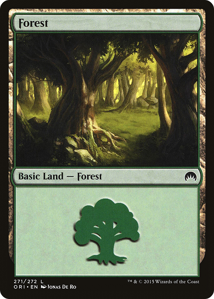 Forest (ORI-271) - Magic Origins Foil