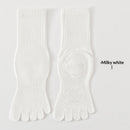SpringSummer Yoga Socks Five-Toe Mid-Calf, Non-Slip