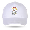 Modified Face Chai Double Full Shiba Inu Baseball Cap