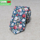 Narrow Casual Patterned Tie For Men