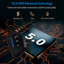 Wireless Headset Speaker Motorcycle Helmet Motorbike Headphone IP67 Waterproof