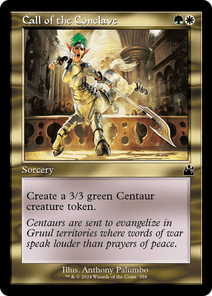 Call of the Conclave (RVR-358) - Ravnica Remastered Foil