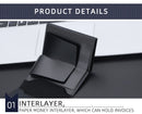 Men's Crazy Horse Leather Card Clamp