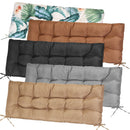 Bench Seat Cushion For Indoor Outdoor Furniture Non Slip Long Chair Cushion with Ties Strap Waterproof Swing Cushion 51.18x19.68IN For Garden Patio Ba