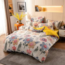 Four-piece Velvet Bedding Set Warm Milk Velvet