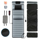 Full Body Electric Massage Mat with Heat, Vibration, and Neck & Lumbar Support Pillow