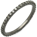 0.60 Carat Genuine TLB Diamond .925 Sterling Silver Ring