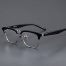 Mens Myopic Eyeglass Frames For Wide Faces, Pure Titanium Version