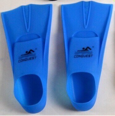 Children's Swimming Training Professional Silicone Short Fins