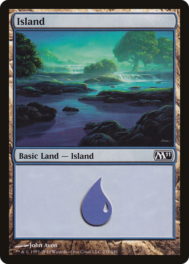 Island (M11-235) - Magic 2011