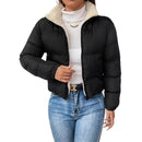 Womens Casual Solid-color Jacket