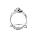 .70ct Diamond Engagement Ring Set 14KT White Gold
