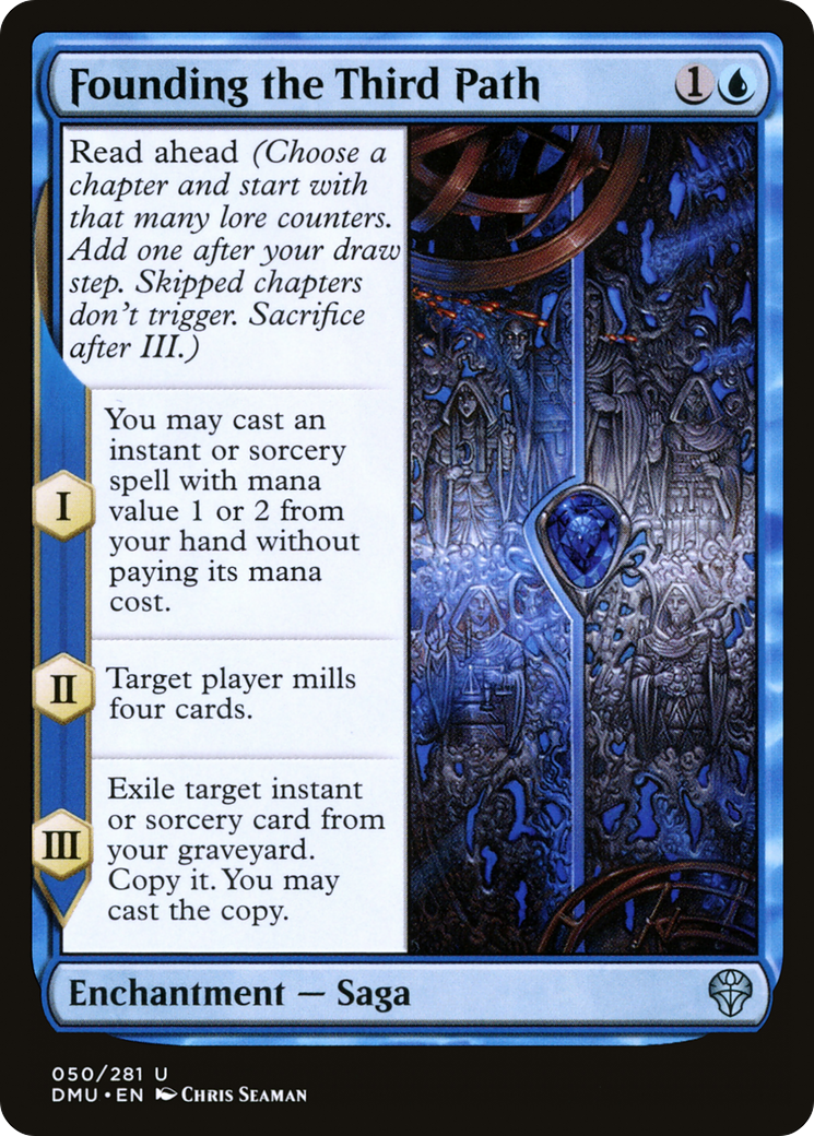 Founding the Third Path (DMU-050) - Dominaria United Foil