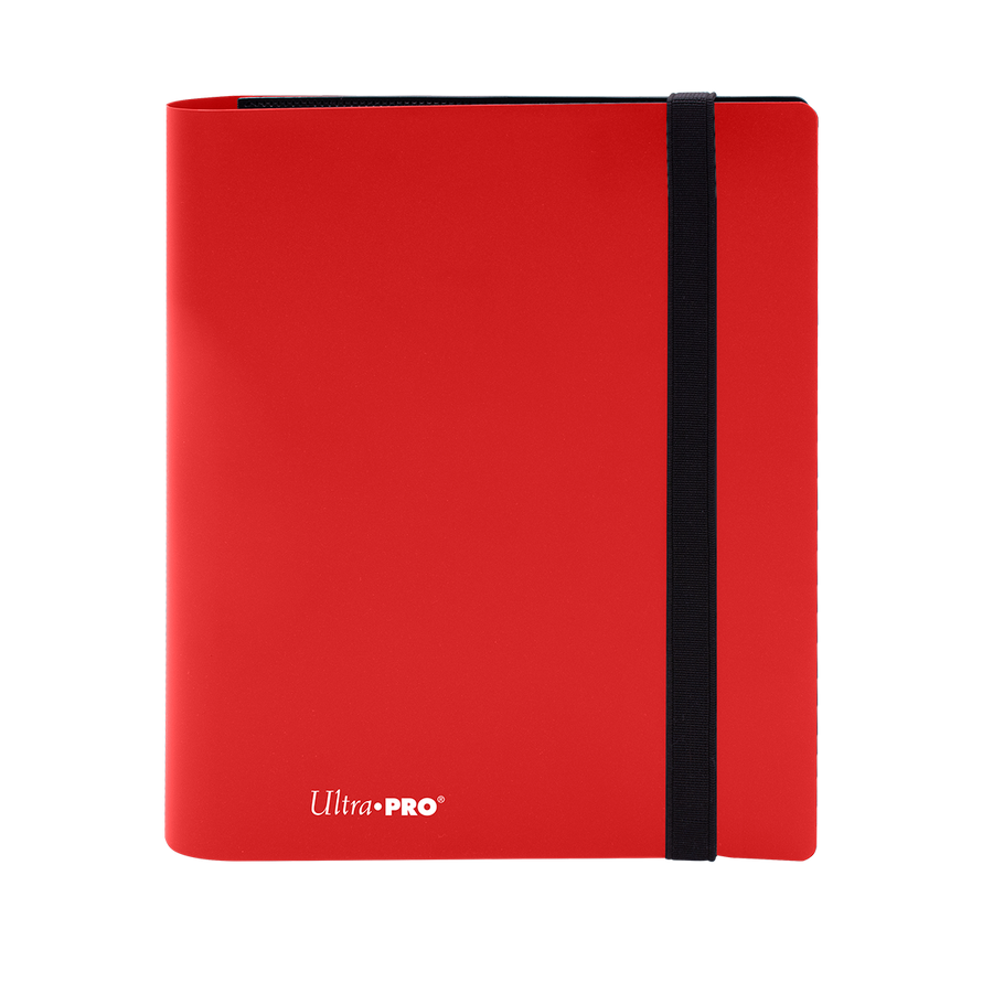Ultra PRO: 4-Pocket PRO-Binder - Eclipse (Apple Red)