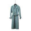 Elegant Commuter Double-Faced Wool Coat