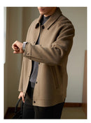 Double-sided Woolen Coat Men's 100 Wool High-end Leisure