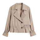 Women's Waist-cinching Elegant Trench Coat