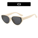 Street-style Cat-eye Retro Sunglasses For Women