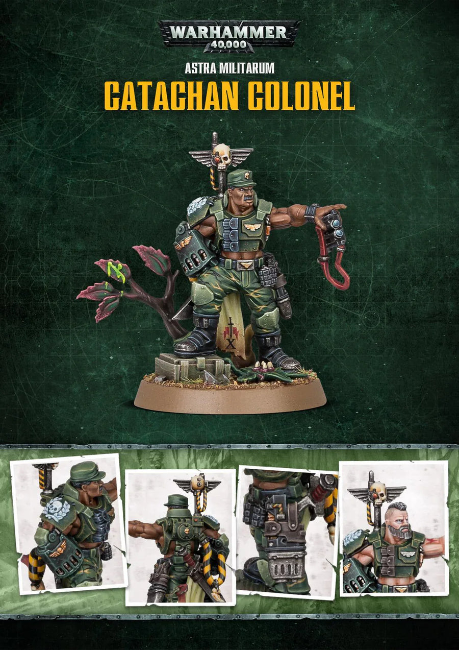 Games Workshop: Warhammer 40,000 - Store Anniversary Miniature - Catachan Colonel (47-90)