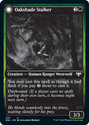 Oakshade Stalker // Moonlit Ambusher (DBL-479) - Innistrad: Double Feature: (Double Faced Transform)