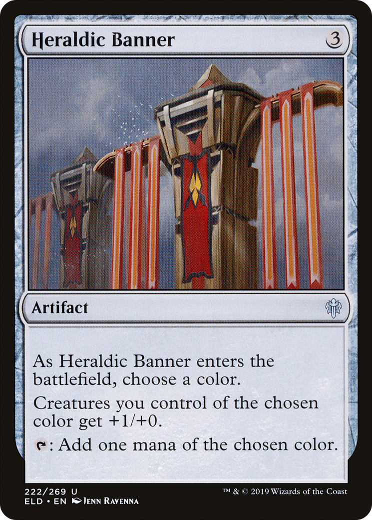 Heraldic Banner (ELD-222) - Throne of Eldraine