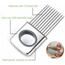 Stainless Steel Onion and Tomato Holder Slicer