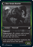 Tireless Hauler // Dire-Strain Brawler (DBL-203) - Innistrad: Double Feature: (Double Faced Transform)