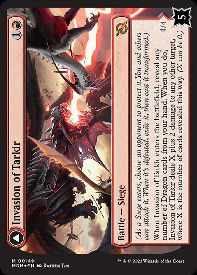 Invasion of Tarkir // Defiant Thundermaw (MOM-149) - March of the Machine