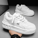 Men's Sports Thick Soled Height Increasing Small White Shoes