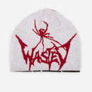 Knitted Spider Embroidered Autumn Winter Hat