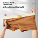 Men's Cotton Boxer Briefs 5A Antibacterial Crotch