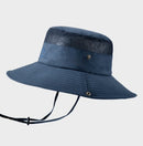 Solid Color Big Brim Sun Hat Outdoor Protection