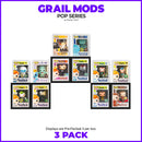 GRAIL MODS - Modular In Box Display Case for Funko Pops in Acrylic Hard Stack Armor (EVA Foam)