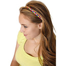 3 Pack Party Girl Pom Braid Headband | Single Pom Braid Hairbands