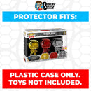 Pop Protector for 3 Pack The Flash Chrome SDCC Funko Pop